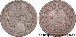 2 francs Cérès, sans légende 1871 Bordeaux F.264/4