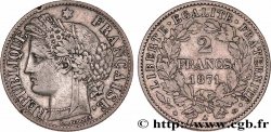 2 francs Cérès, avec légende 1871 Paris F.265/5