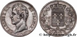 5 francs Charles X, 2e type 1827 Bordeaux F.311/7