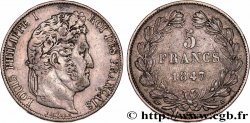 5 francs IIIe type Domard 1847 Paris F.325/14