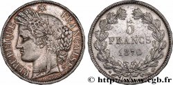 5 francs Cérès, sans légende 1870 Paris F.332/1