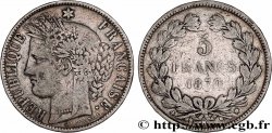 5 francs Cérès, sans légende 1870 Bordeaux F.332/5