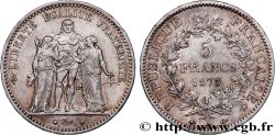 5 francs Hercule, Petit A 1875 Paris F.334/15