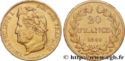 20 francs or Louis-Philippe, Domard 1840 Paris F.527/22