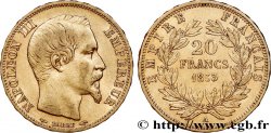20 francs or Napoléon III, tête nue 1853 Paris F.531/1