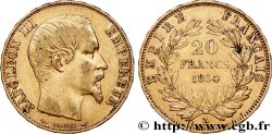 20 francs or Napoléon III, tête nue 1854 Paris F.531/2
