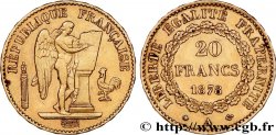 20 francs or Génie, Troisième République 1878 Paris F.533/6
