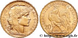 20 francs or Coq, Dieu protège la France 1905 Paris F.534/10