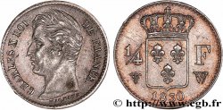 1/4 franc Charles X 1830 Lille F.164/42