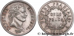 Demi-franc Napoléon Ier tête laurée, Empire français 1810 Paris F.178/10