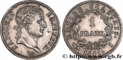 1 franc Napoléon Ier tête laurée, Empire français 1811 Limoges F.205/33
