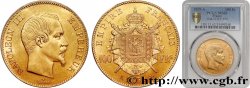 100 francs or Napoléon III tête nue 1859 Paris F.550/7