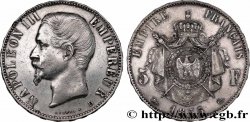 5 francs Napoléon III, tête nue 1855 Lyon F.330/5