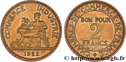2 francs Chambres de Commerce 1922  F.267/4