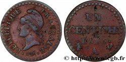 Un centime Dupré, petit 6 1798 Paris F.100/2