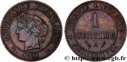 1 centime Cérès 1891 Paris F.104/18