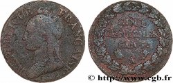 Cinq centimes Dupré, grand module 1797 Paris F.115/5