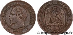 Cinq centimes Napoléon III, tête nue 1854 Paris F.116/8