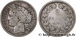 2 francs Cérès, sans légende 1871 Bordeaux F.264/4