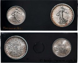 Boîte d essais de 5 francs et de 1 franc Semeuse 1959 Paris F.226/3 SC 