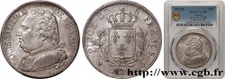 5 francs Louis XVIII, buste habillé 1814 Perpignan F.308/11 SUP58 PCGS