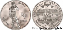 Belle Épreuve 1½ Euro / 10 Francs - Le David de Michel-Ange 1996 Paris F.1904 1