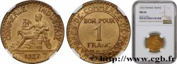 1 franc Chambres de Commerce 1927 Paris F.218/9