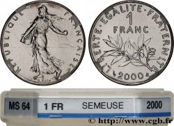 1 franc Semeuse, nickel, BU (Brillant Universel) 2000 Pessac F.226/48