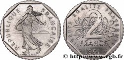 2 francs Semeuse, nickel, frappe monnaie 1991 Pessac F.272/15