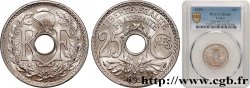 25 centimes Lindauer, maillechort 1939  F.172/3