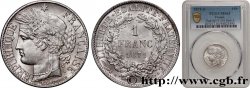 1 franc Cérès, Troisième République, petit A 1871 Paris F.216/2