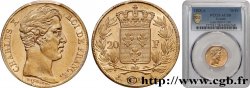20 francs or Charles X 1825 Paris F.520/1