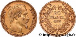 20 francs or Napoléon III, tête nue 1859 Paris F.531/15