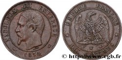 Dix centimes Napoléon III, tête nue 1854 Lille F.133/18