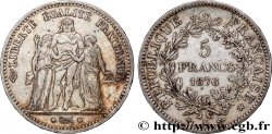 5 francs Hercule 1876 Bordeaux F.334/18