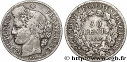 50 centimes Cérès, IIe République 1849 Paris F.184/1