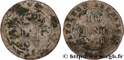 10 cent. à l&nbsp;N couronnée 1810 Rouen F.130/20