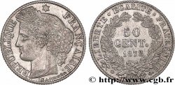 50 centimes Cérès, IIIe République 1872 Bordeaux F.189/4