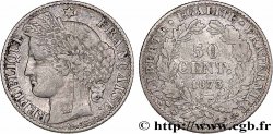50 centimes Cérès, Troisième République 1873 Paris F.189/5