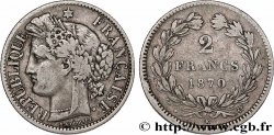 2 francs Cérès, sans légende 1870 Bordeaux F.264/3