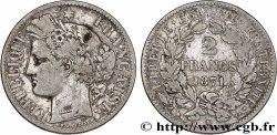 2 francs Cérès, avec légende 1871 Bordeaux F.265/7