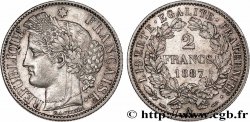 2 francs Cérès, avec légende 1887 Paris F.265/13