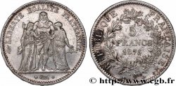 5 francs Hercule, petit A 1875 Paris F.334/15