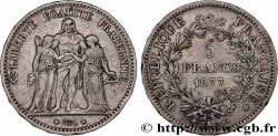 5 francs Hercule 1877 Bordeaux F.334/20