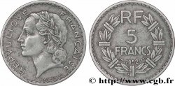 5 francs Lavrillier, aluminium 1952  F.339/22