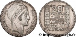20 francs Turin, rameaux courts 1933  F.400A/1
