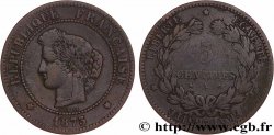 5 centimes Cérès 1873 Paris F.118/7