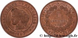 5 centimes Cérès 1880 Paris F.118/21