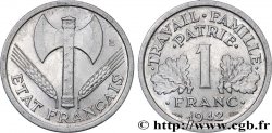 1 franc Francisque, lourde 1942 Paris F.222/3