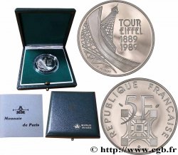 Belle Épreuve 5 francs Tour Eiffel 1989 Paris F5.1200 3 ST 
